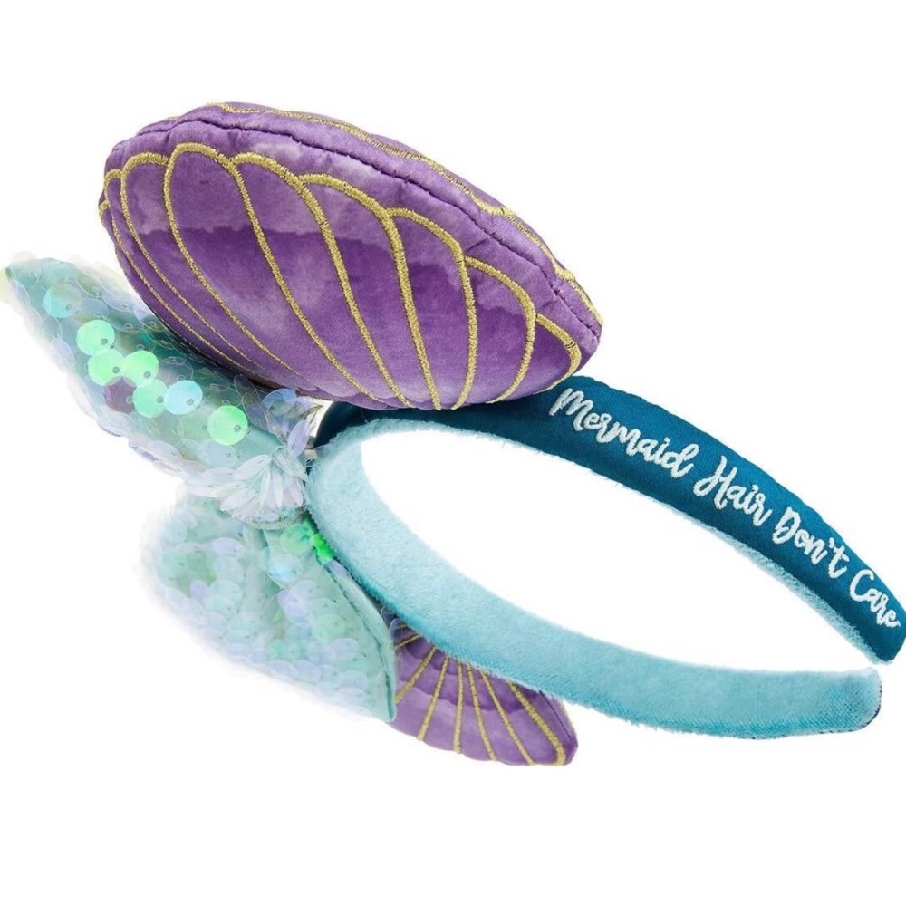 - little mermaid ear   Headband swims in the Disney park.  New - Picture 5 of 7